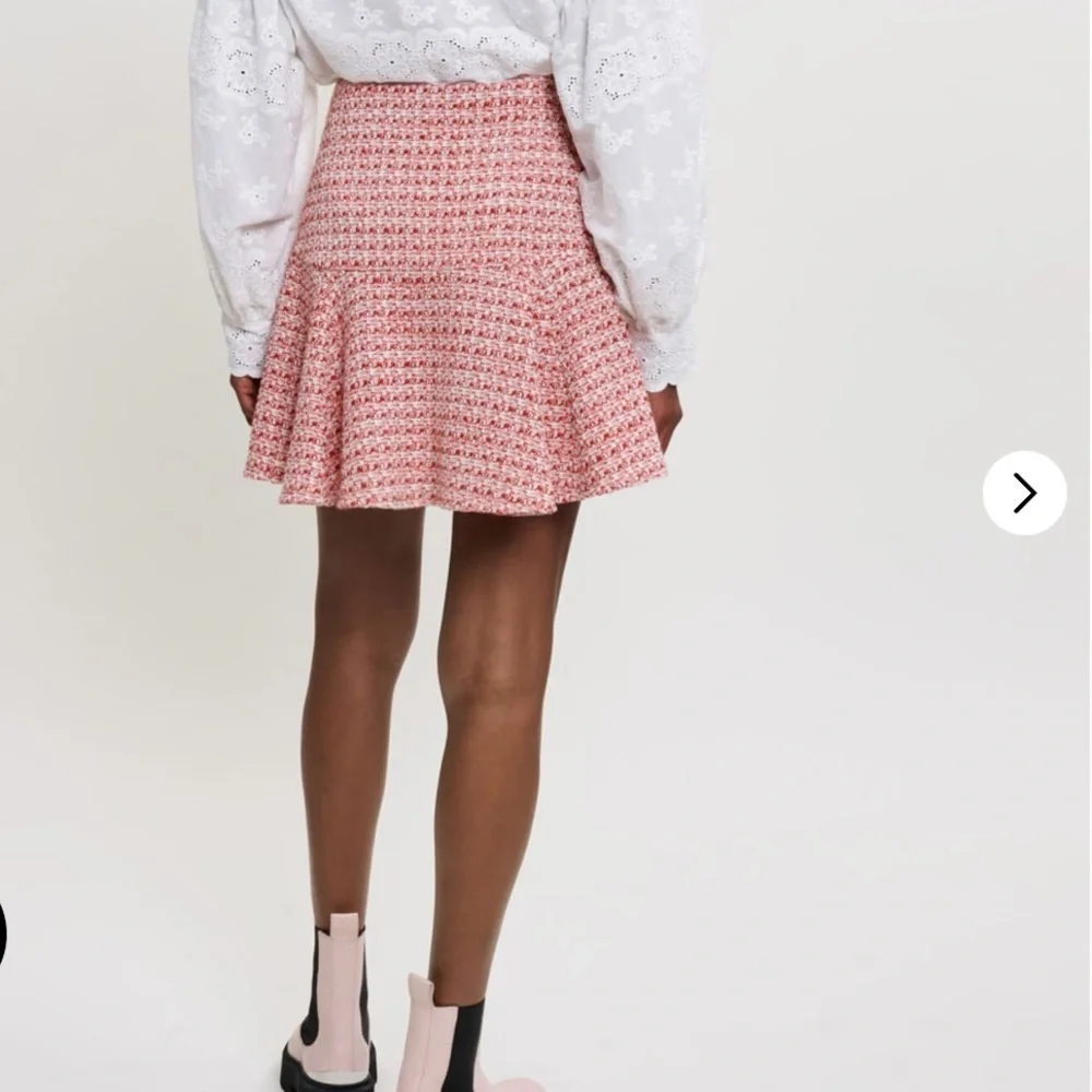 Maje Jenetia Tweed Mini Skirt - Size 42 ( US XL) - Picture 2 of 15